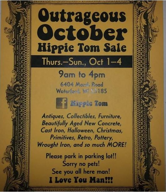 Hippie Tom's Fall Sale 2015