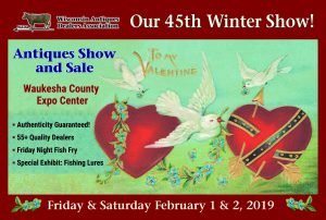 Wisconsin Antiques Dealers Association Show 2019 @ Waukesha Expo Center | Waukesha | Wisconsin | United States