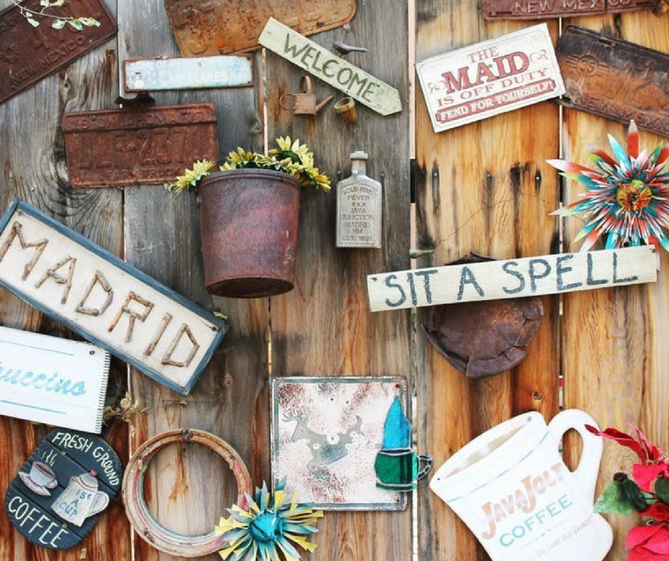 Antique Shop Booth Display