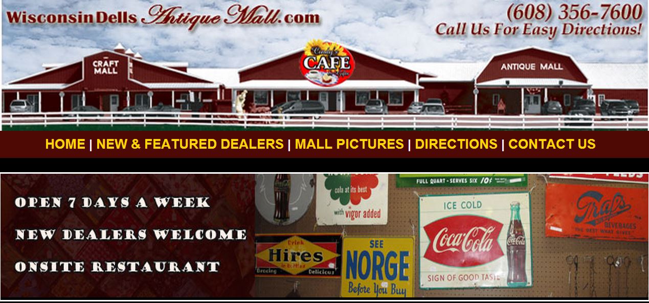 Wisconsin Dells Antique Mall Discover Wisconsin Antiques 2020